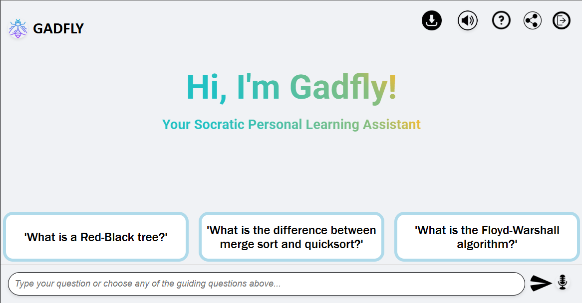 Gadfly: Socratic Learning Assistant